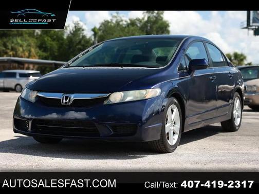 BLUE 2009 Honda Civic LX-S