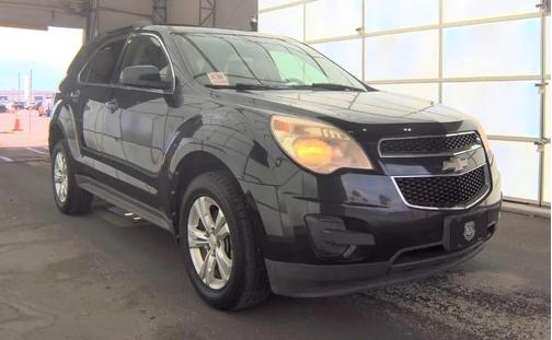 BLACK 2010 Chevrolet Equinox LT