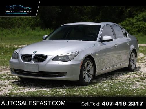 SILVER 2010 BMW 528 4DR SEDAN RWD