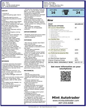 2010 Lexus LS 460 Base