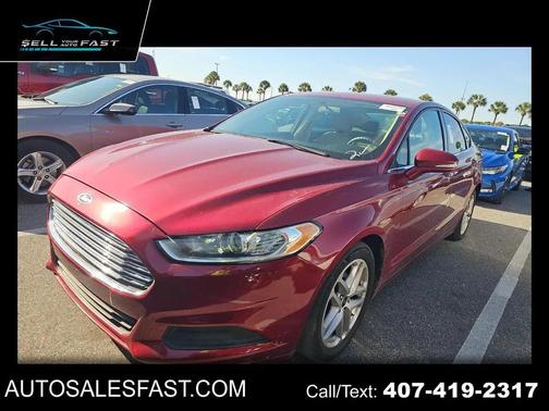 Ruby Red Metallic Tinted Clearcoat 2016 Ford Fusion SE