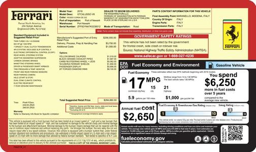 2019 Ferrari GTC4Lusso T