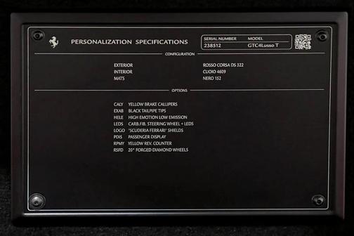 2019 Ferrari GTC4Lusso T