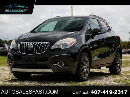 Carbon Black Metallic 2016 Buick Encore Sport Touring