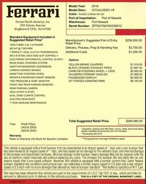 2019 Ferrari GTC4Lusso T
