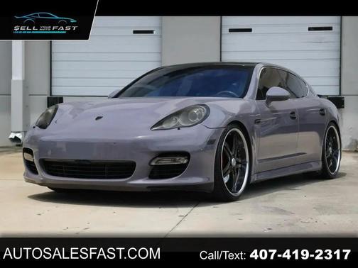 Basalt Black Metallic 2010 Porsche Panamera Turbo