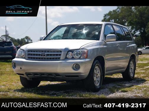 Millennium Silver Metallic 2001 Toyota Highlander Base