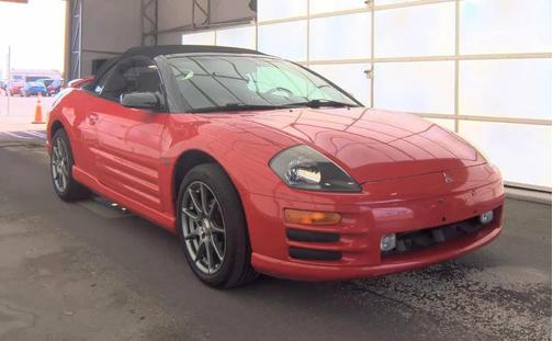 RED 2001 Mitsubishi Eclipse Spyder GT