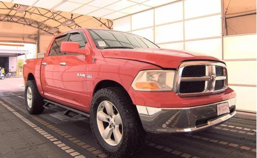 RED 2010 Dodge Ram 1500 TRX
