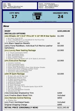 2021 BMW 750 Li xDrive