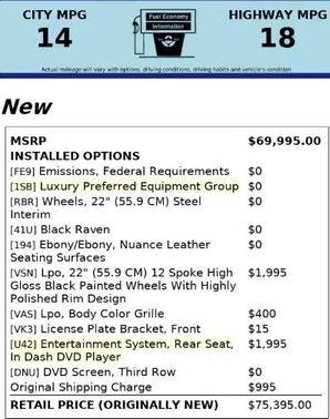 Black Raven 2012 Cadillac Escalade ESV Luxury