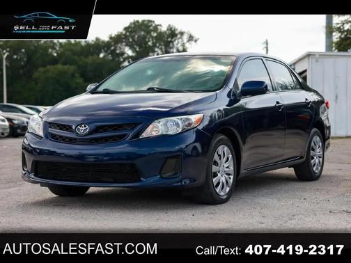 Nautical Blue Metallic 2012 Toyota Corolla LE