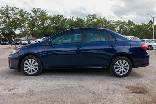 Nautical Blue Metallic 2012 Toyota Corolla LE