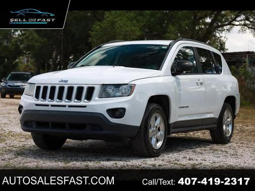 Bright White Clearcoat 2015 Jeep Compass Sport