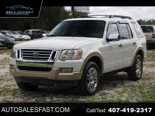 WHITE 2010 Ford Explorer Eddie Bauer