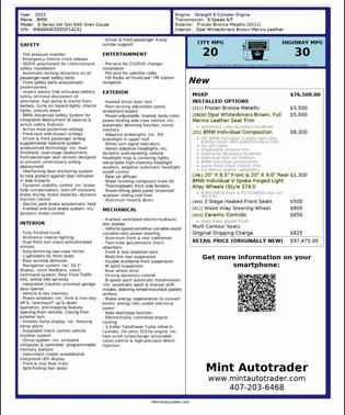 2013 BMW 640 Gran Coupe I