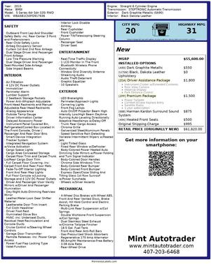 2015 BMW 535 4DR SEDAN