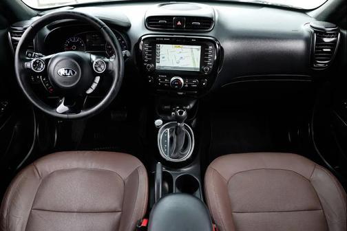 Brown w/White Roof 2017 Kia Soul +