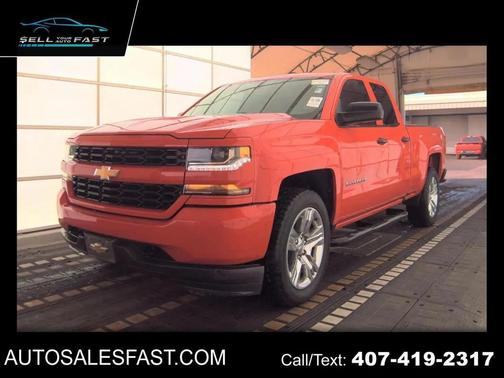 Red Hot 2017 Chevrolet Silverado 1500 Custom