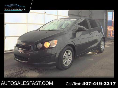 BLACK 2015 Chevrolet Sonic LT