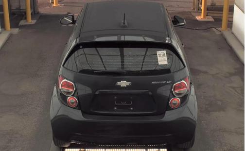 BLACK 2015 Chevrolet Sonic LT