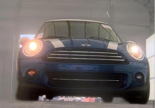 BLUE 2013 MINI Hardtop Cooper