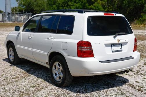 Super White 2001 Toyota Highlander Base
