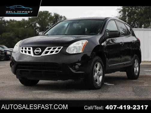BLACK 2013 Nissan Rogue S