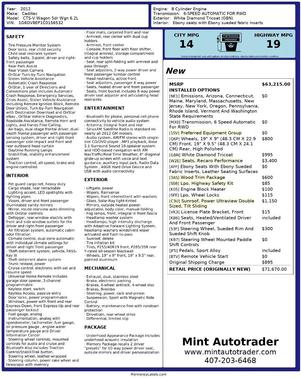 2012 Cadillac CTS-V Base