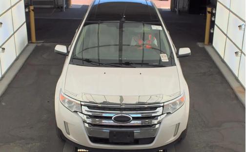 White Platinum Metallic Tri-Coat 2011 Ford Edge Limited