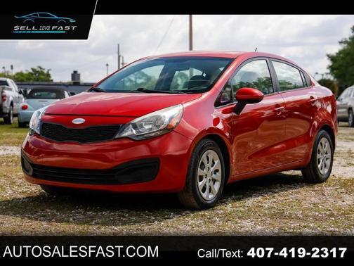Signal Red 2013 Kia Rio LX
