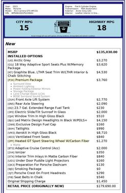 2023 Porsche 911 Carrera GTS