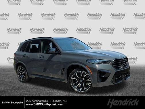 Gray Metallic 2026 BMW X5 M Competition
