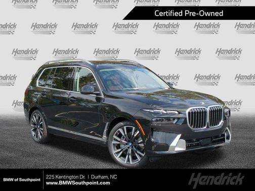 Black Sapphire Metallic 2026 BMW X7 xDrive40i