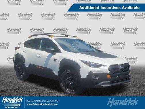 Crystal White Pearl 2024 Subaru Crosstrek Wilderness