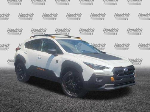 Crystal White Pearl 2024 Subaru Crosstrek Wilderness