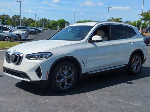 Alpine White 2024 BMW X3 xDrive30i