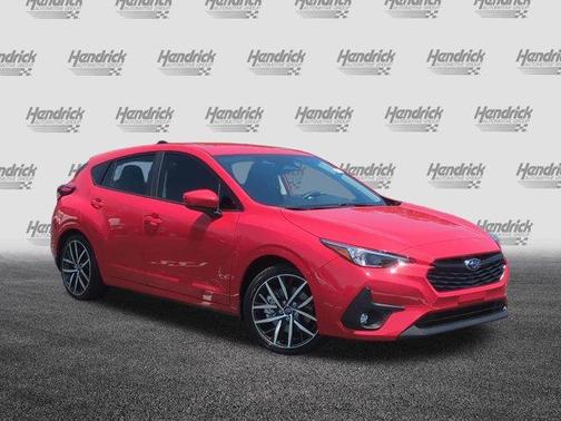 Pure Red 2026 Subaru Impreza Sport