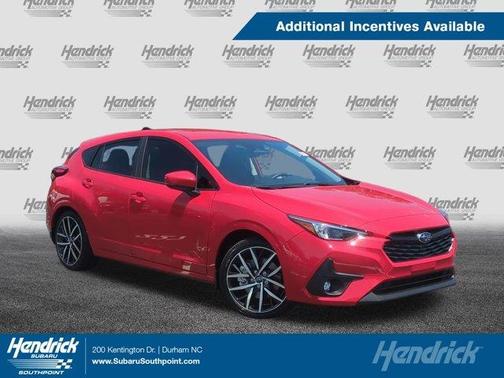 Pure Red 2026 Subaru Impreza Sport