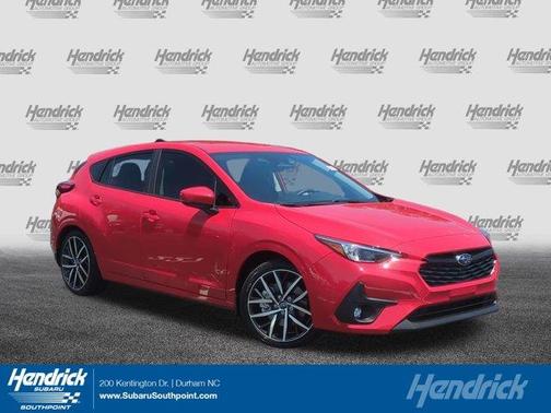 Pure Red 2026 Subaru Impreza Sport