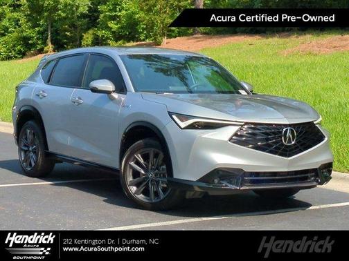 Solar Silver Metallic 2025 Acura ADX A-Spec