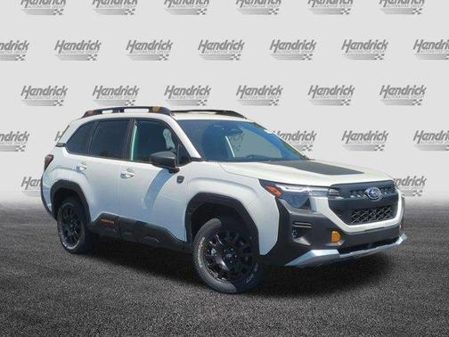 Crystal White Pearl 2026 Subaru Forester Wilderness