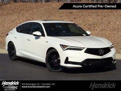 Platinum White Pearl 2026 Acura Integra A-Spec Technology