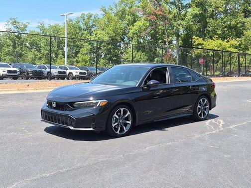 Crystal Black Pearl 2025 Honda Civic Hybrid TOURING