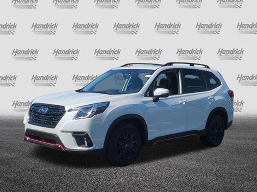 Crystal White Pearl 2024 Subaru Forester Sport
