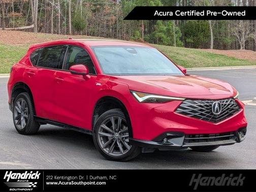 Milano Red 2025 Acura ADX A-Spec