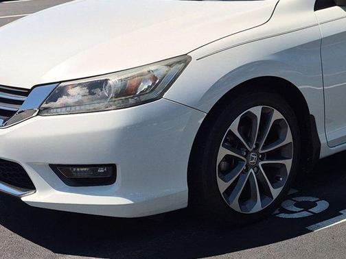 White Orchid Pearl 2015 Honda Accord Sport