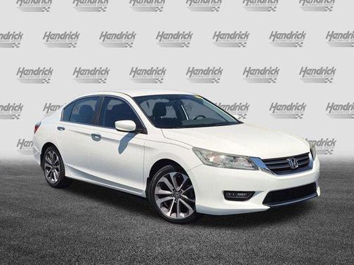 White Orchid Pearl 2015 Honda Accord Sport