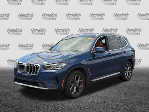 Phytonic Blue Metallic 2024 BMW X3 xDrive30i