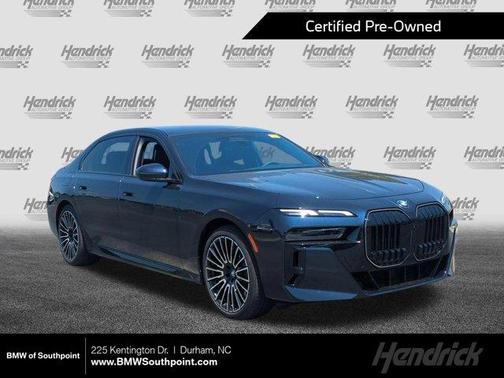 Carbon Black Metallic 2025 BMW 760 760i xDrive